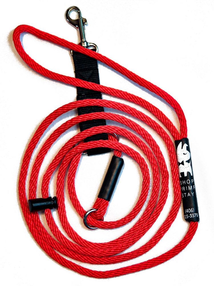Heather Heroes Sidekick Red Mini 1/4" Leash