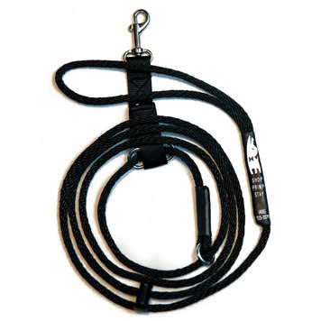 Heather Heroes Sidekick Black Mini 1/4" Leash