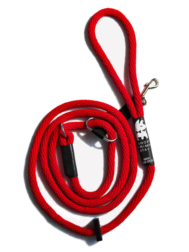 Heather Heroes Sidekick Red Regular 3/8" Leash