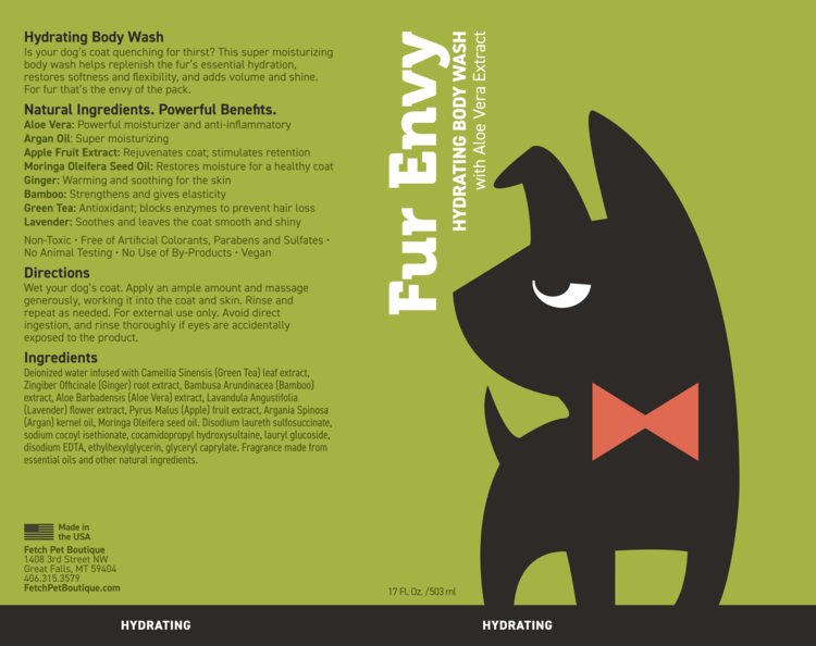 Fetch Fur Envy Hydrating Body Wash 17oz