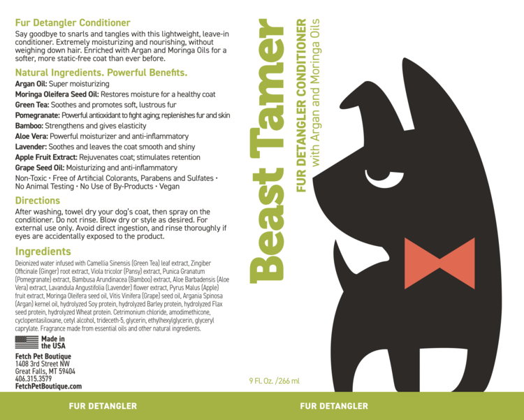 Fetch Beast Tamer Fur Detangler Conditioner
