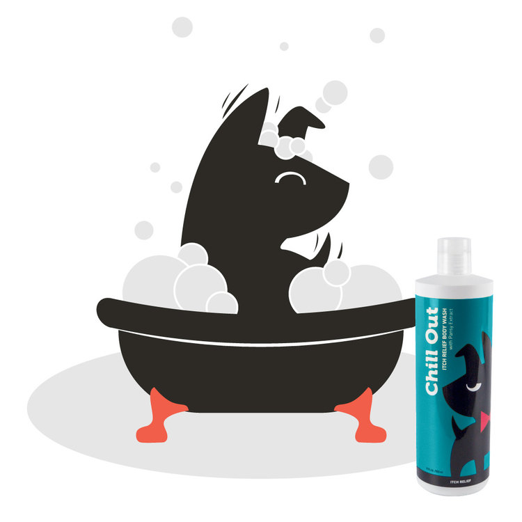 Fetch Chill Out Itch Relief Body Wash 17oz