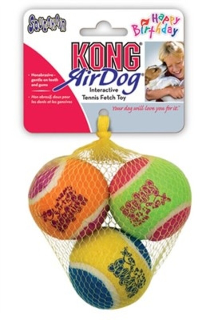 Air Squeaker Birthday Ball M (3 pk)