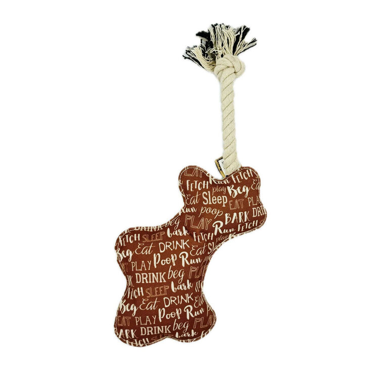 Speckle and Spot Moose Rope Toy