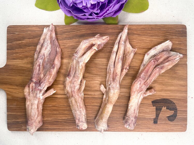 Droolicious Freeze Dried Duck Feet