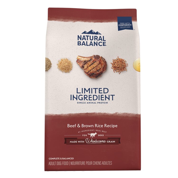 Natural Balance Natural Balance LID Beef Brown Rice 24lb