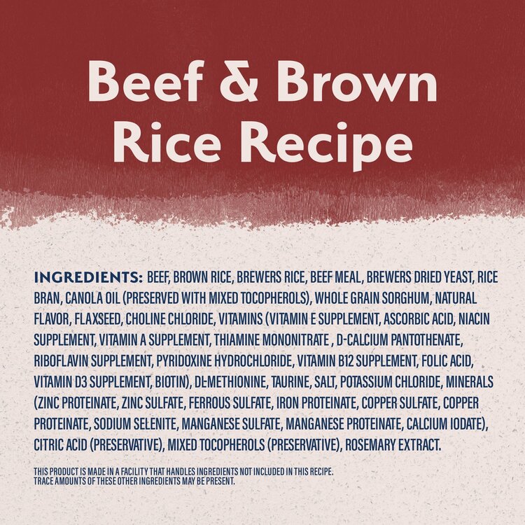 Natural Balance Natural Balance LID Beef Brown Rice 24lb