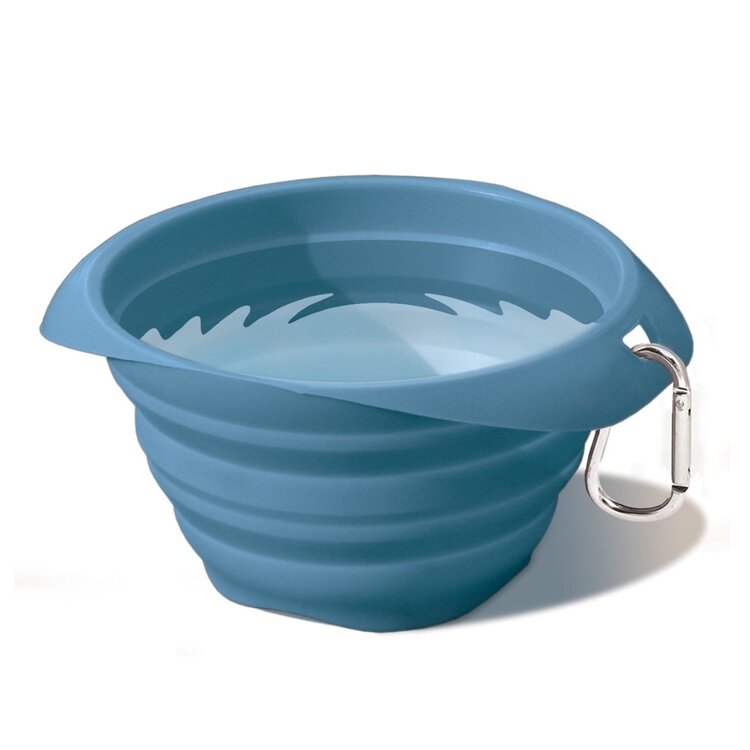 Kurgo Kurgo Collapsable Bowl Blue