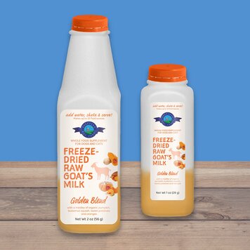 Shepherd Boys Farms FD Raw Goat Milk Golden Blend 1oz