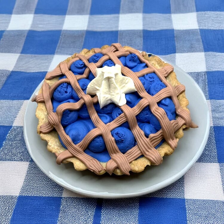 RKR Biscuits Blueberry Tart