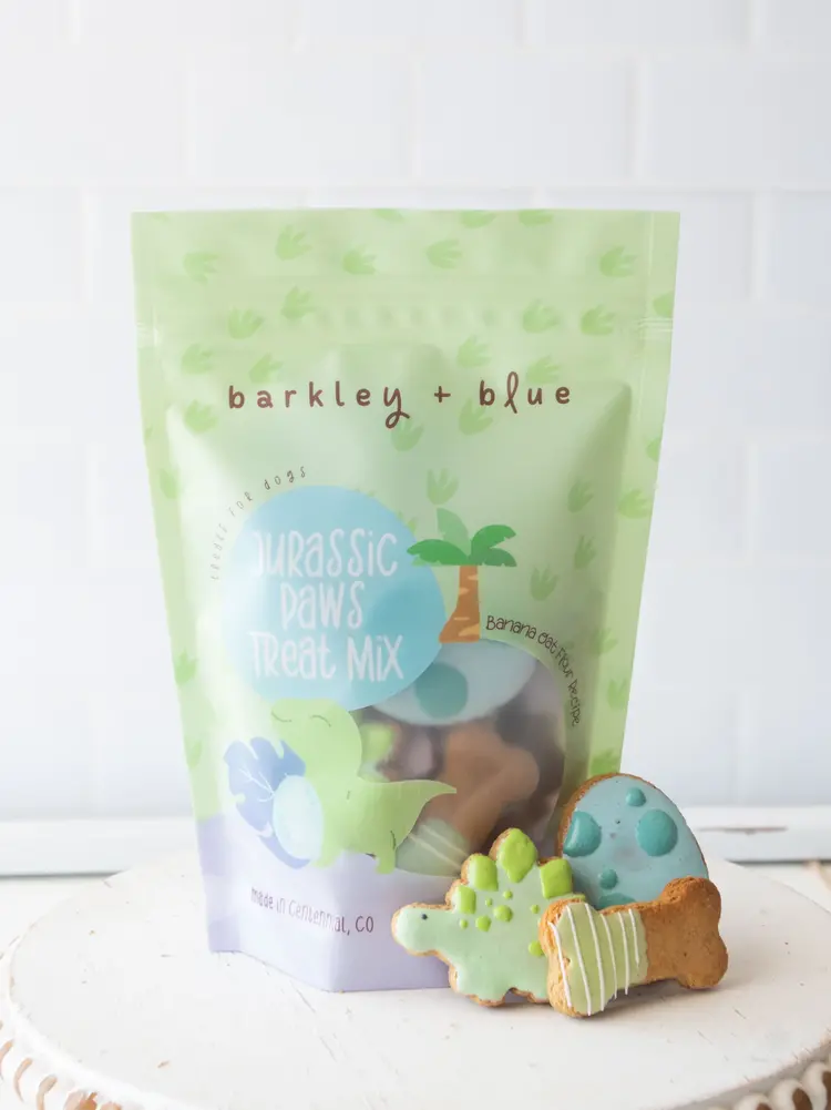 Barkley & Blue Jurassic Paws Treat Mix