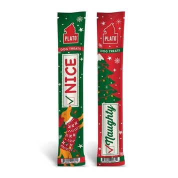 Plato Dog Naughty/Nice Duck Jerky