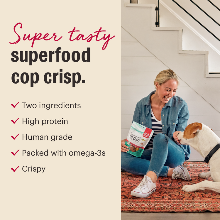 Superfood Cod Crips Cod & Strawberry 3oz
