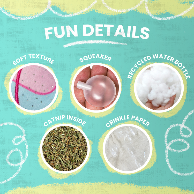 Kitty 2 Boot w/ Catnip Plush Toy