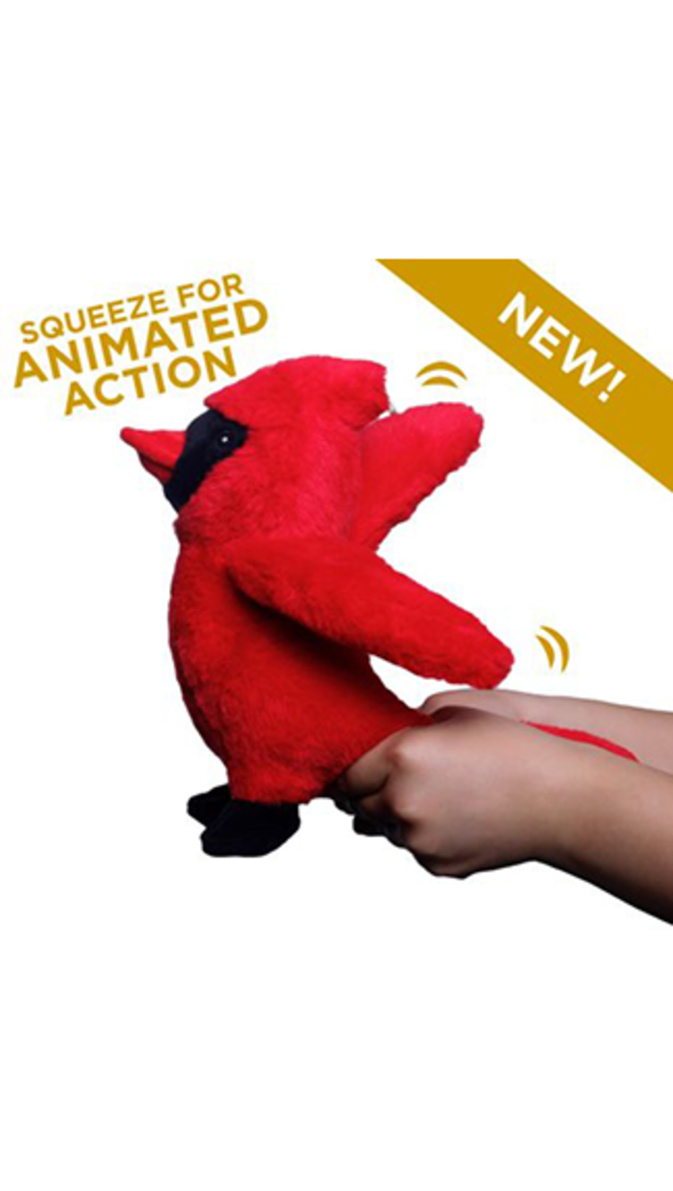 Tall Tails Animated Cardinal 9"