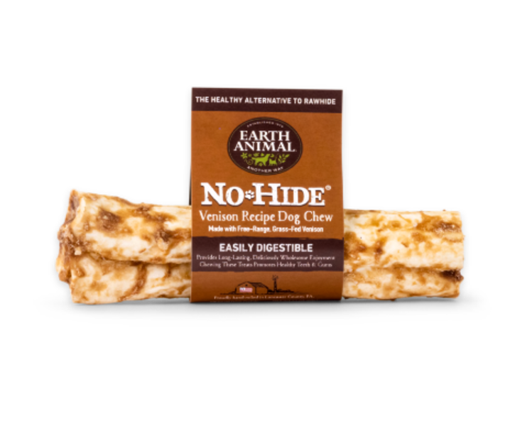 EARTH ANIMAL DOG NO-HIDE VENISON 7IN single