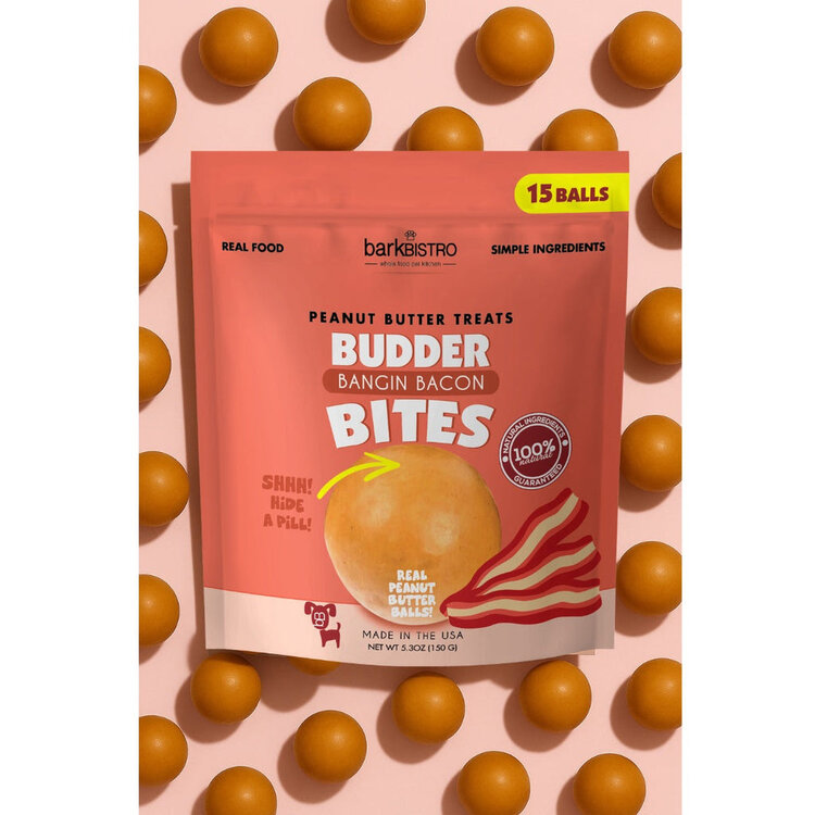 Bangin Bacon Buddy Budder Bites