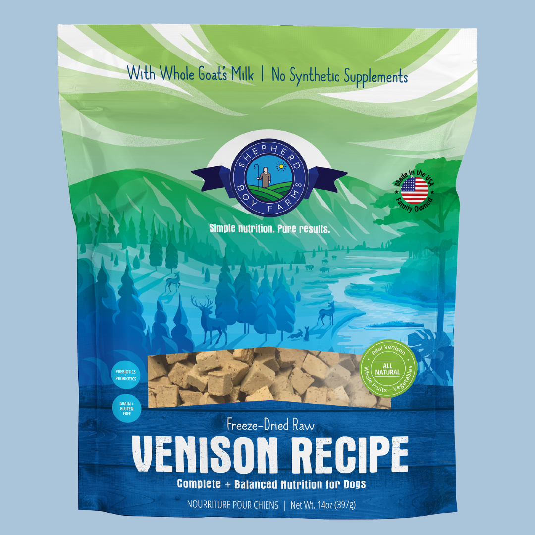 SBF FD Venison 14oz - Shepherd Boys Farms - Fetch Pet Boutique