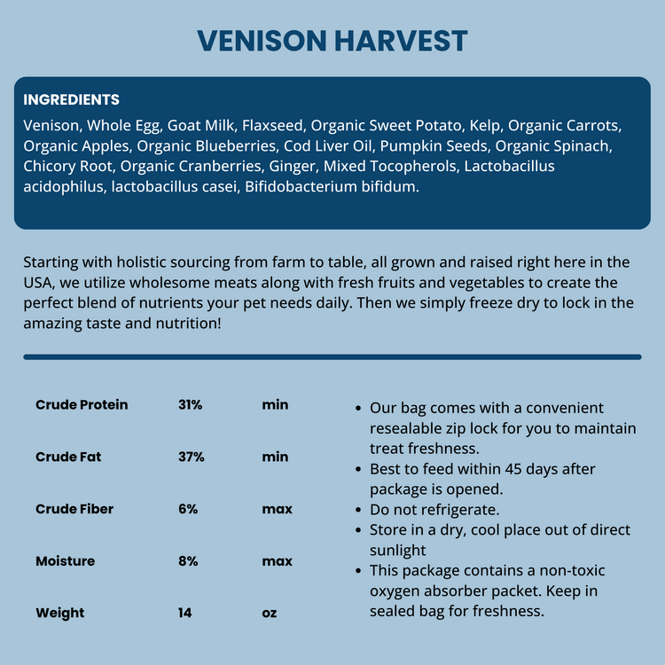 Shepherd Boys Farms SBF FD Venison 14oz