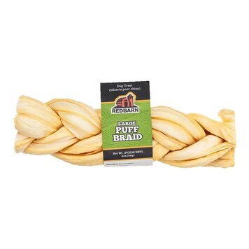 Red Barn Puff Braid LG single