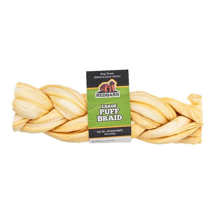 Red Barn Puff Braid LG single