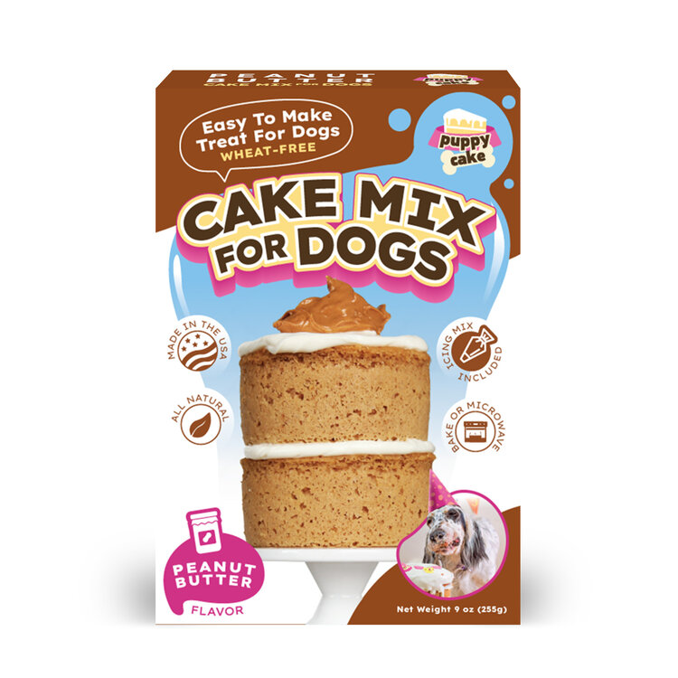 Puppy Cake Peanut Butter Cake Mix