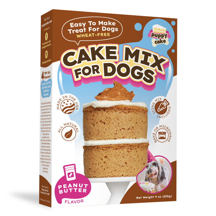 Puppy Cake Peanut Butter Cake Mix
