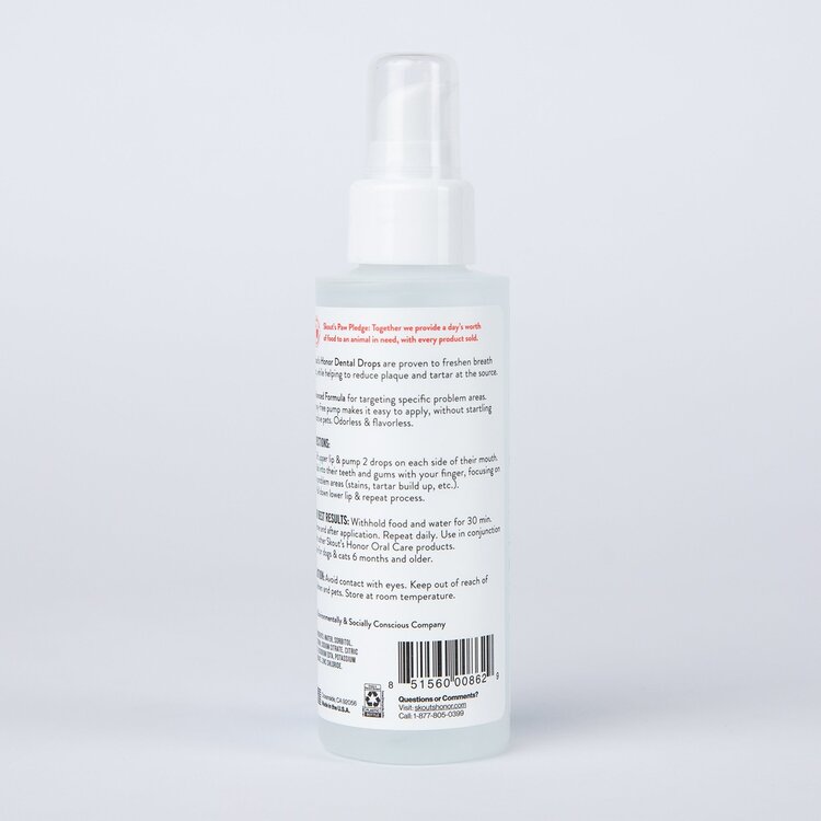 Skouts Dog Dental Drops 4oz