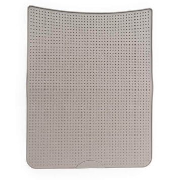 Messy Cats Litter Mat Grey