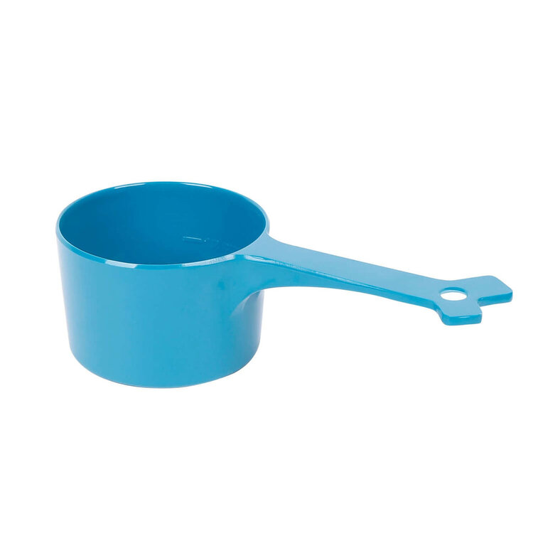 Messy Mutts Food Scoop 1 Cup Blue