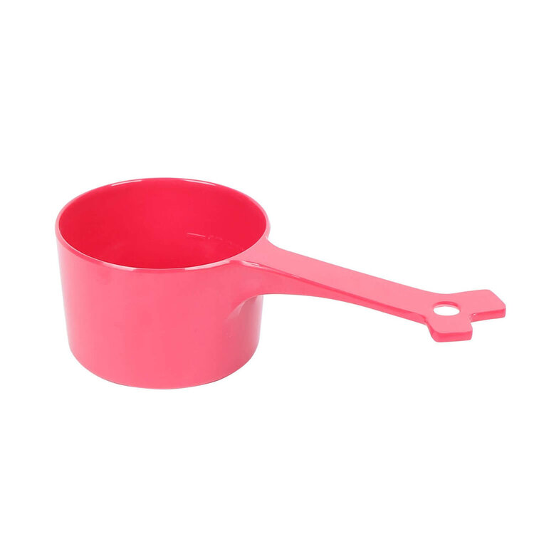 Messy Mutts Food Scoop 1 Cup Red