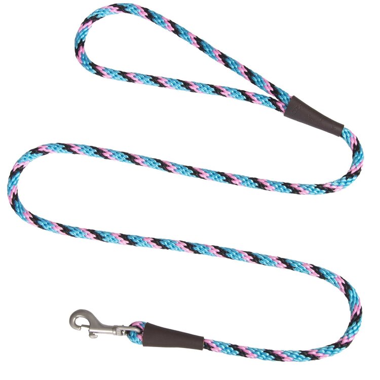 Small Snap Leash 3/8" X 6' - Black