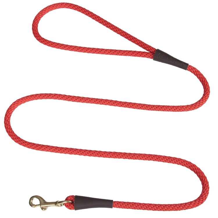 Small Snap Leash 3/8" X 6' - Black