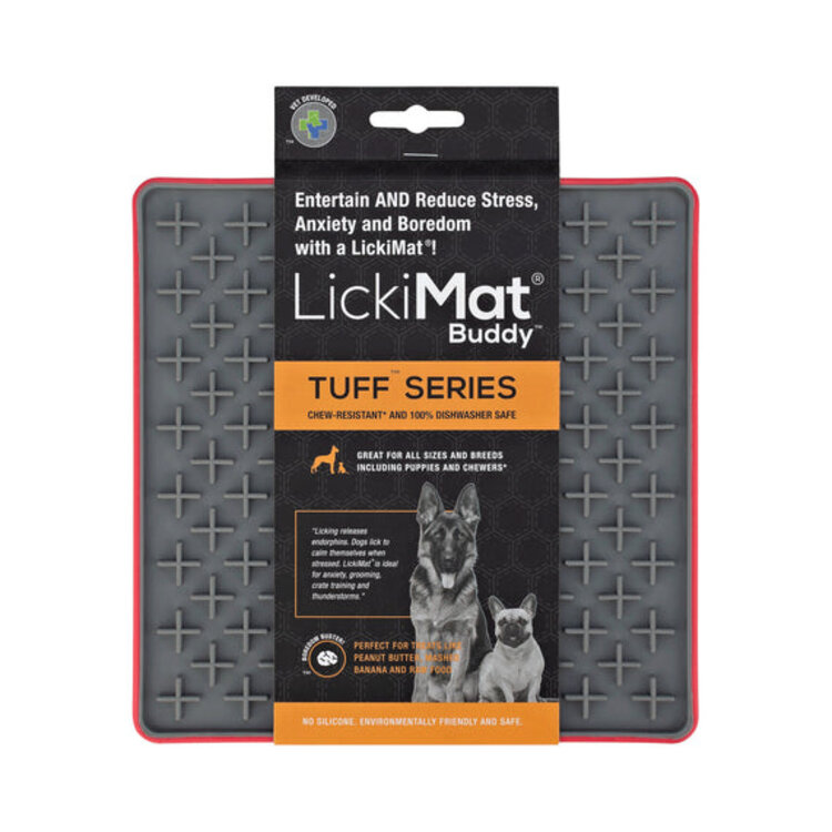 LickiMat Buddy Tuff Red