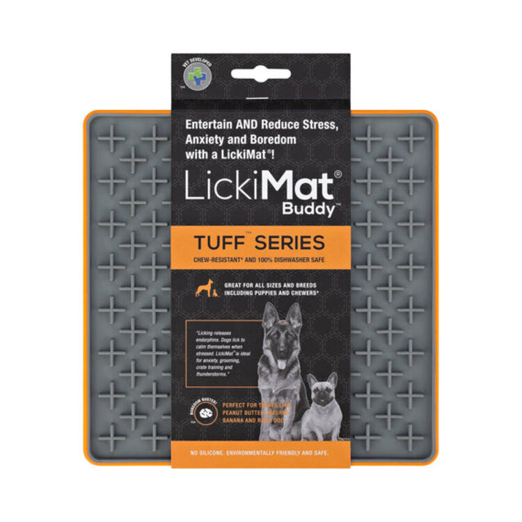 LickiMat Buddy Tuff Orange