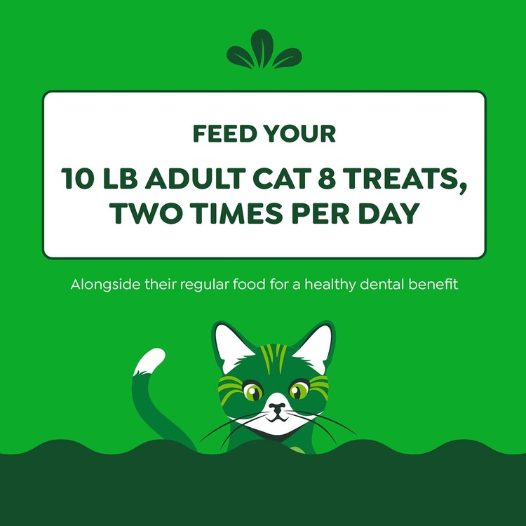 Feline Greenies Tuna Dental Treats 2.1oz