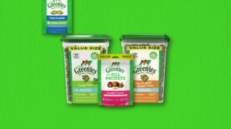 Feline Greenies Smart Bites HI Tuna 2.1oz