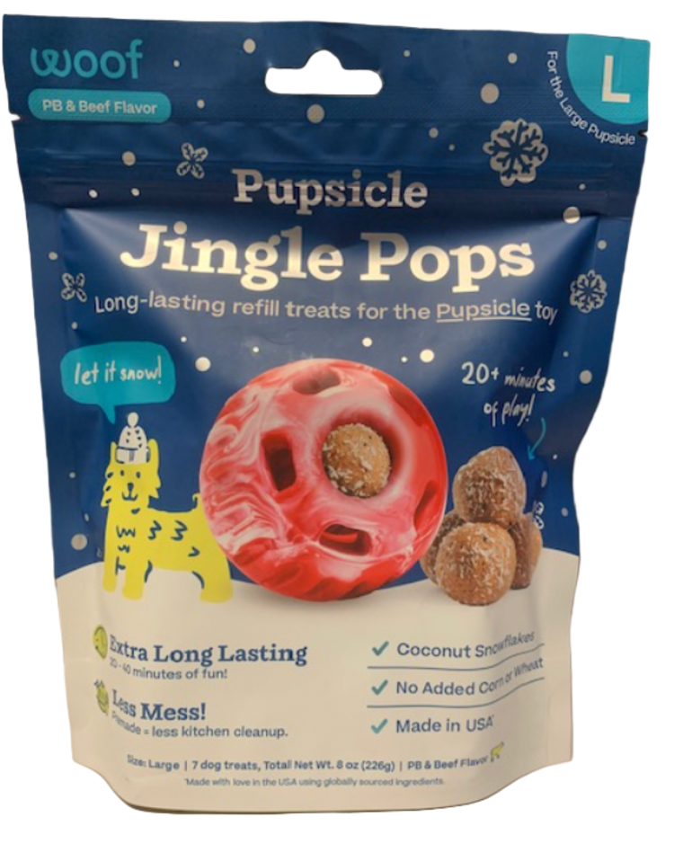 Woof Refill Holiday Jiggle Pops L