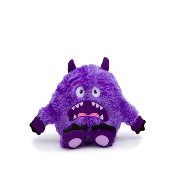 Fabdog Fluffy Purple Monster M