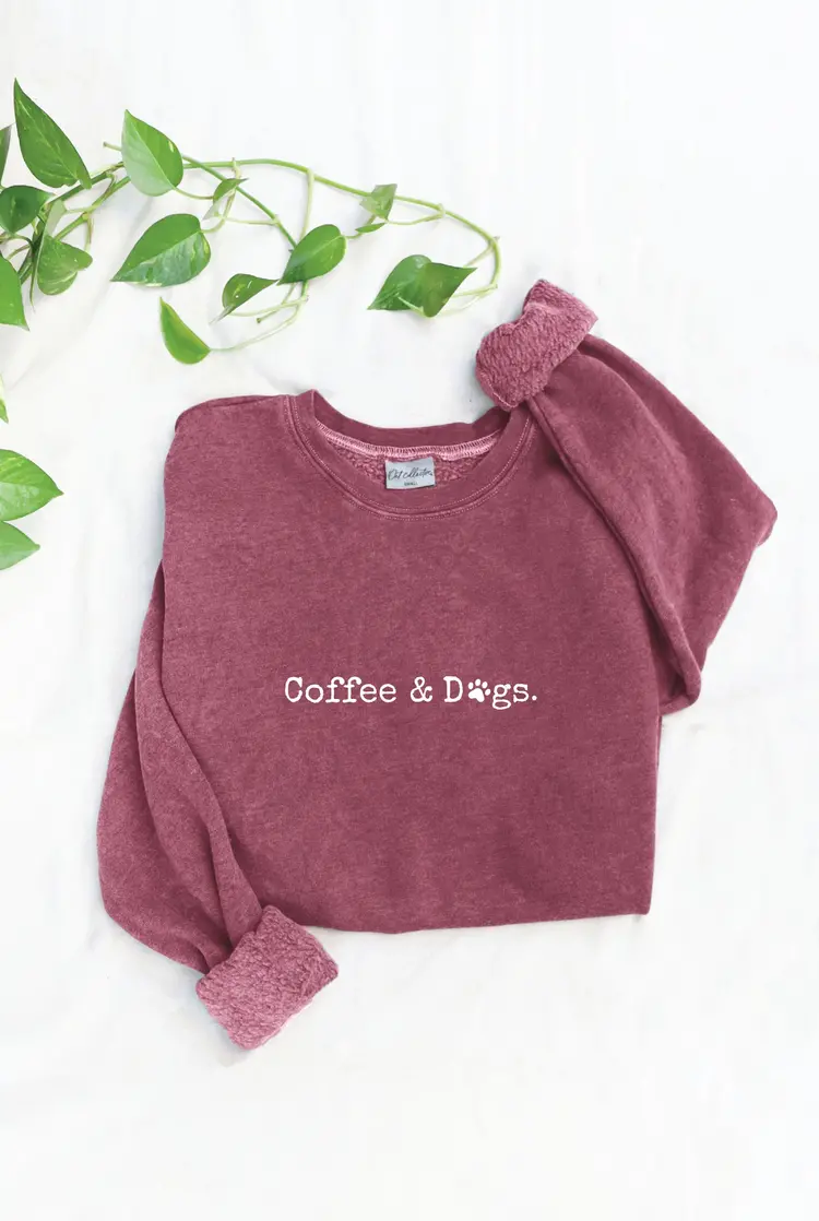 Coffee & Dogs Sweatshirt