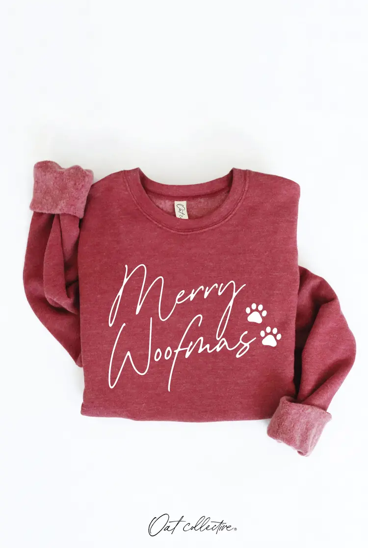 Oat Collective Merry Woofmas Sweatshirt