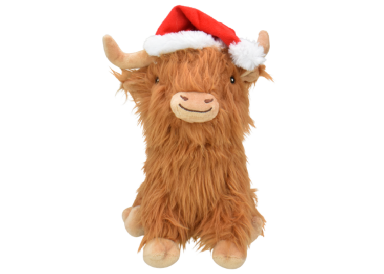 Multipet Highland Cow Santa Hat