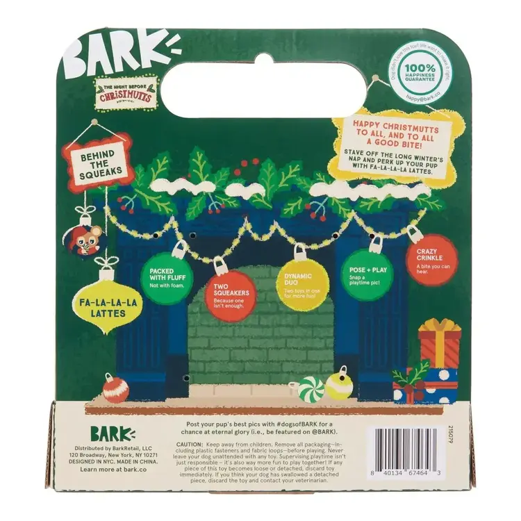 BARK Bark Fa-la-la-la Lattes