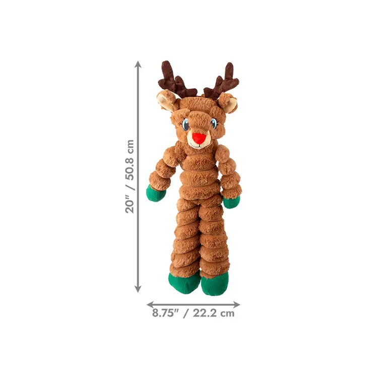 KONG Holiday Crumples Reindeer XL