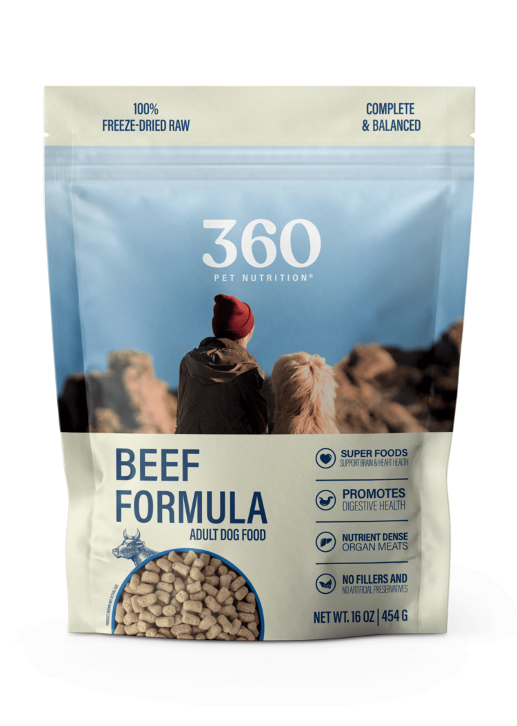 360 Pet 360 Pet FD Dog Beef 16oz