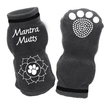 Muttsocks Grey Lotus Paw