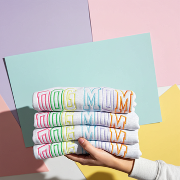 Dash Forward Wholesale Dog Mom Multi Sweatshirt