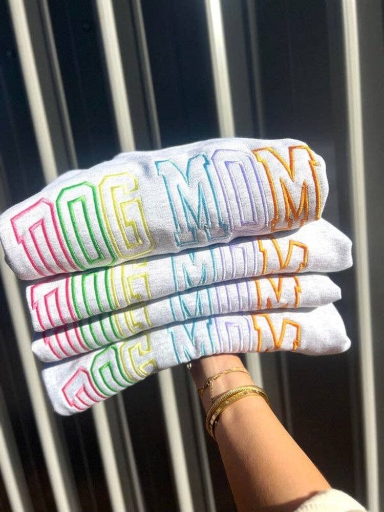 Dash Forward Wholesale Dog Mom Multi Sweatshirt