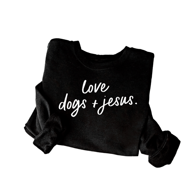 SBG Co Love Dogs + Jesus Pullover