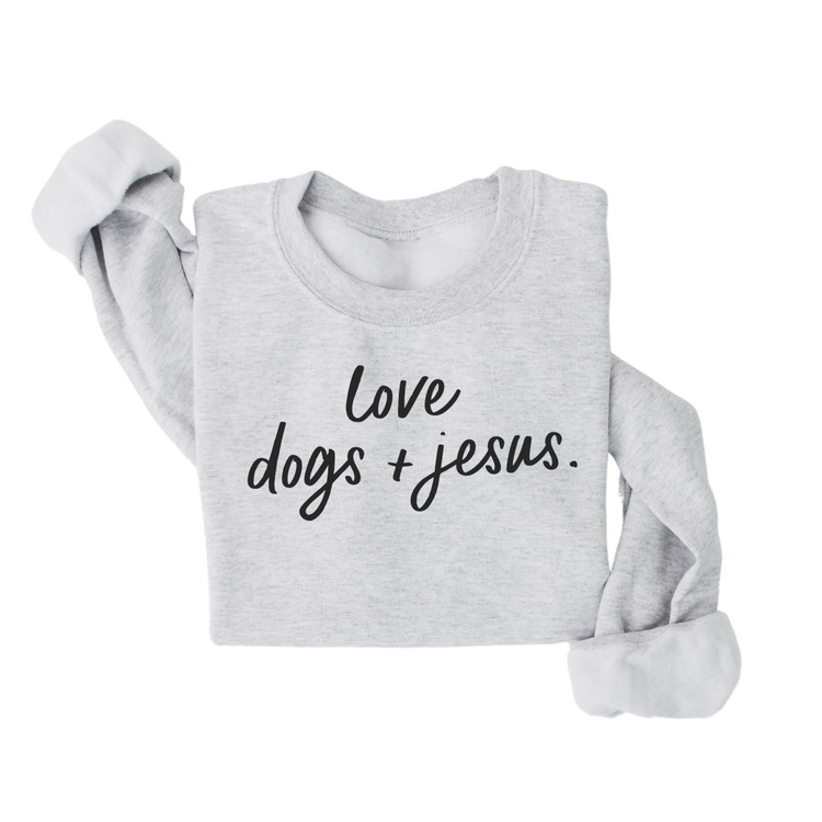 SBG Co Love Dogs + Jesus Pullover